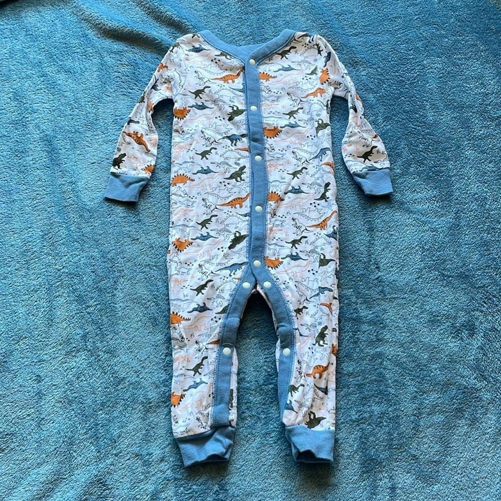 Dino footless pj